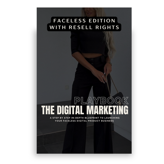 Faceless digital product LAUNCH from 0!💸💸